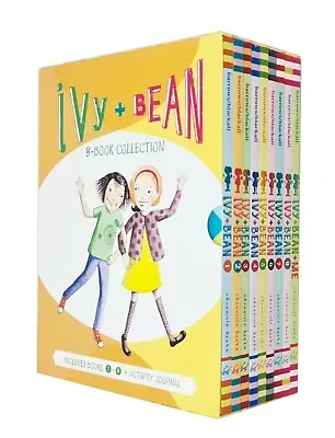 Ivy And Bean 1-8 Books Collection Set Plus Activity Journal By Annie Barrows NEW • £19.99