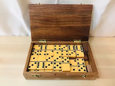 Drueke Vintage Domino Set With Wooden Box • $55