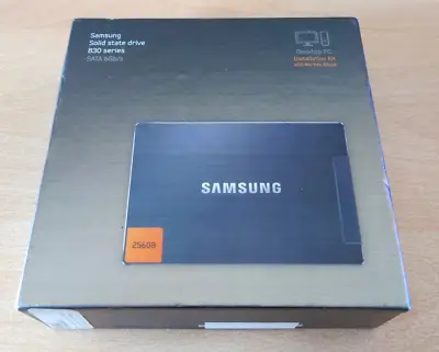 Samsung 830 Series 256GB Solid State Drive Installation Kit. Great Condition! • £26