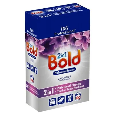 Bold Professional Formula Powder 100 Washes (6.5kg Lavender & Camomile) • £29.95