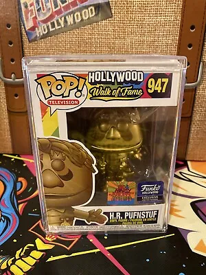 Funko Pop TV Walk Of Fame Funko Hollywood Exclusive H.R. Pufnstuf #947 Gold • $64