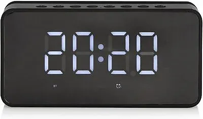 Akai Alarm Clock Wireless Connectivity Bluetooth 5w Speaker With Phone Cradle • £19.95