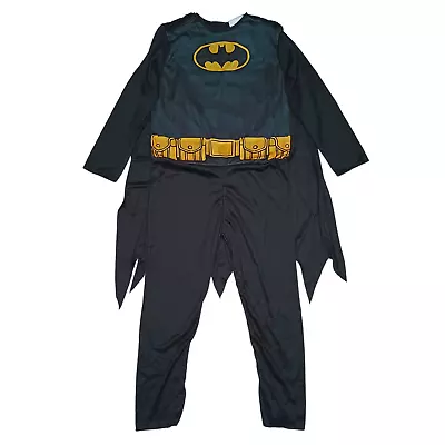 DC Batman Child Costume Jumpsuit Cape Mask Small (Size 4-6) New With Defect • $16.99