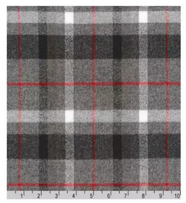 RK ~ Mammoth Woven Flannel 100% Cotton ~ Smoke  (16423-293) Per Half Yard • $5.75