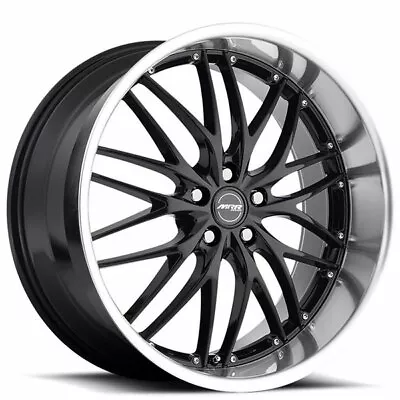 $1391 • Buy MRR GT1 Deep Dish Black Wheels For Chrysler Crossfire 19x8.5/20x10 5x112 Set 4
