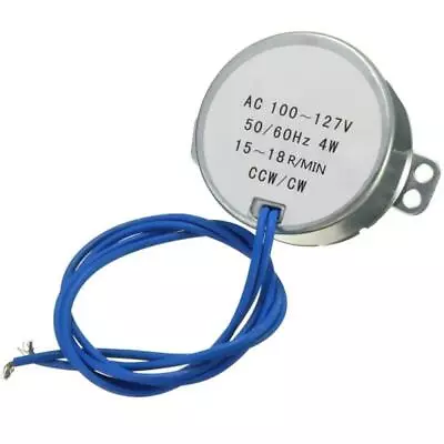 4W 0.8-18RPM Synchronous Motor Electric Geared Motor 50/60Hz CCW/CW AC100-127V • $8.27