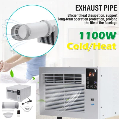 $449.29 • Buy 1100W Window Wall Air-Conditioning Refrigerated Air Conditioner Heating/Cooling