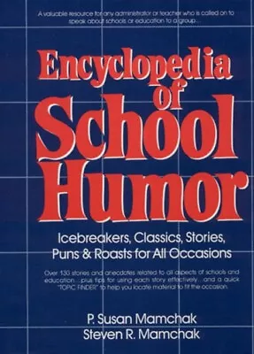 Encyclopedia Of School Humor : Icebreakers Classics Stories Pun • $5.68