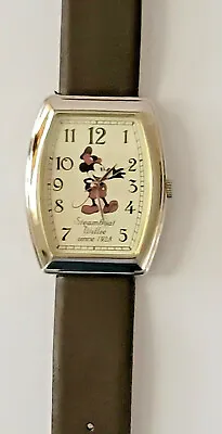 Disney Steamboat Willie Wristwatch In Original Collector's Tin With Papers • $29.95