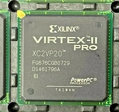 XC2VP20-6FG676I FPGA Virtex-II Pro Family 20880 Cells 1200MHz 0.13um/90nm CMOS • $2500