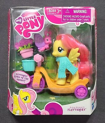 New! My Little Pony Friendship Is Magic Riding Along With Fluttershy 2010 NIB • $95