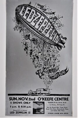 $11.44 • Buy Led Zeppelin Band Concert Page Plant Jones Bonham 8.5x11 Photo Picture Poster