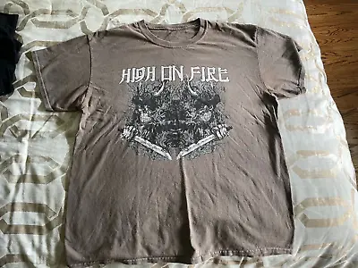 High On Fire Rare Shirt Tour Official Merch Om Sleep Metal! Large • $28