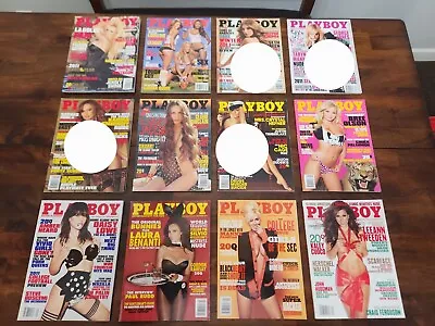 Full Year Lot - 2011 PB Vintage Adult Magazines -  Complete Set W/Centerfolds • $24.99