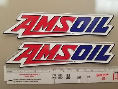 AMSOIL Decals Stickers Sx Mx Vintage AHRMA Motocross Gncc SUPERCROSS MOTO-X AMA • $3