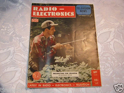 $29.95 • Buy Radio  Electronics Vacuum Tube Vintage Magazine Sept 1949
