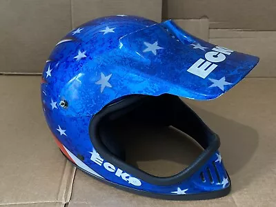 Ecko / Simpson Vintage Bmx Bicycle Full Face Helmet Custom Mens Medium GT01504 • $359