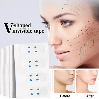 $2.58 • Buy 40PC Set Instant Face Neck Eye Lift Face Lift V Tapes Shape Tape Anti Wrinkle //