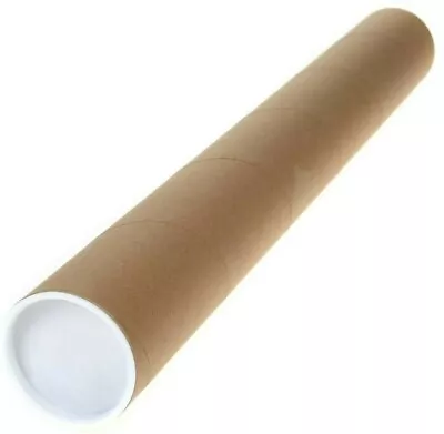 Mailing Tubes 2  Diameter With End Caps Various Pack Sizes  | Tubeequeen™ • $14.97