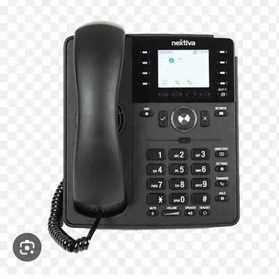 Nextiva X-835 SIP Color Deskset VoIP Phone Black Brand New In Box • $58.49