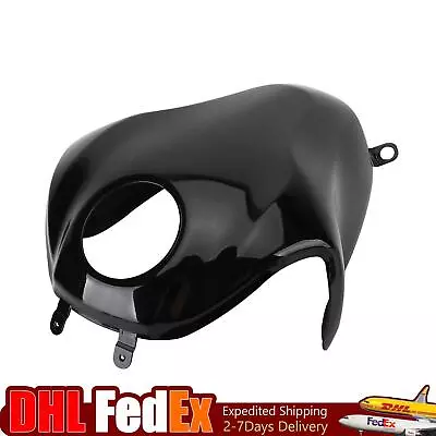 Motorcycle Tank Cover Fuel Gas Protector For Kawasaki Z900 17-19 Gloss Black • $122.61