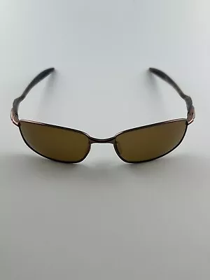 Oakley Blender Brown Chrome/Tortoise W/Bronze Polarized OO4059-04 RARE • $139.99