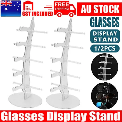 $12.99 • Buy 5 Pair Glasses Display Stand Holder Rack Show Sunglasses Counter Plastic