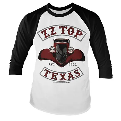 Officially Licensed ZZ Top - Texas 1962 Baseball Long Sleeve T-Shirt S-XXL Sizes • £22.99