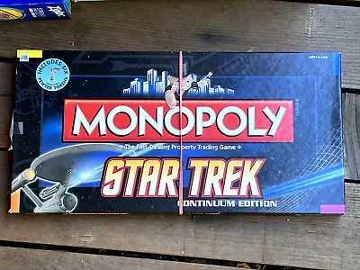 Monopoly Star Trek Continuum Edition Board Game Parker Brothers - U165 • $26.88