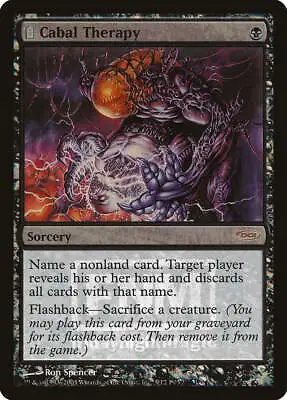 Cabal Therapy (FNM) FOIL Promo HEAVILY PLD Sorcery Special MAGIC CARD ABUGames • $9.99