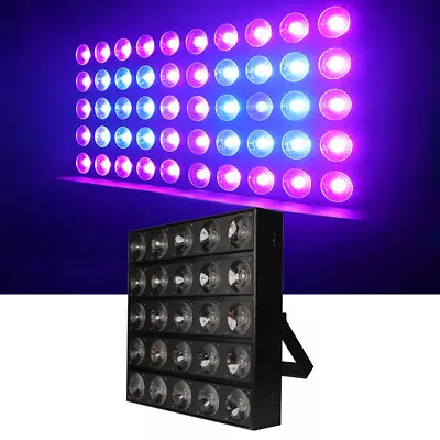25x10w LED Matrix Par Light Stage Light RGBW DMX512 Party Lights For DJ Concert • $358.69