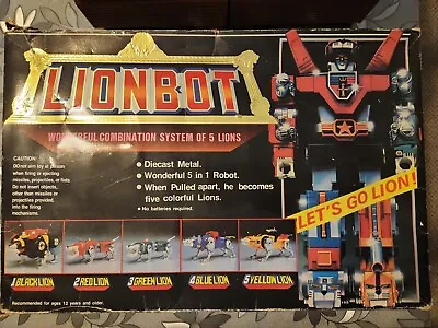 80s Voltron Lionbot Original Owner Near Complete FREE SHIPPING Sold As Is • $449.99