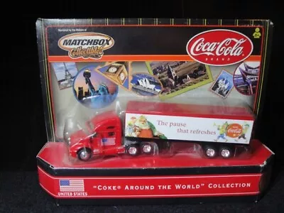 Matchbox Collectibles Coca Cola Coke Around The World Semi-Truck United States • $22.50
