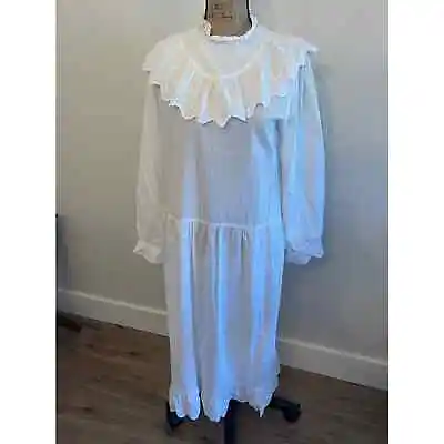 $25 • Buy Storybook Heirlooms White Nightgown Size Large