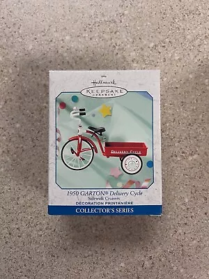 1999 Hallmark Keepsake Ornament 1950 Garton Delivery Cycle • $9.49