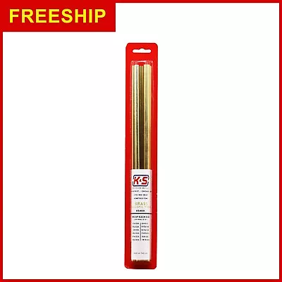 K&S 3400 Round Brass Telescopic Tubing Assortment Small 12 Pieces Made In ... • $26.67