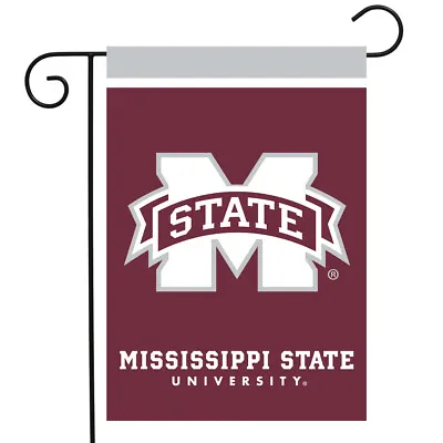 Mississippi State Bulldogs Garden Flag NCAA Licensed 12.5  X 18  Briarwood Lane • $11.99