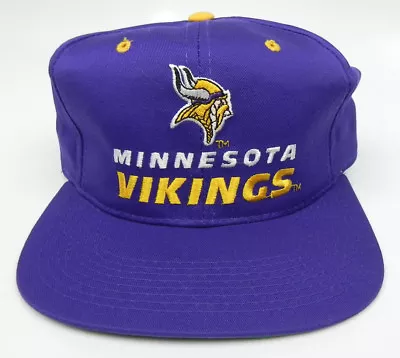 MINNESOTA VIKINGS NFL VTG 1980s NEW ERA PRO MODEL SNAPBACK CAP HAT NEW! RARE! • $29.95