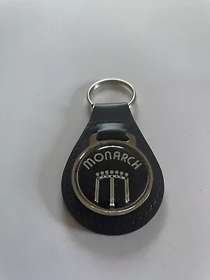 Mercury Monarch Keychain Mercury Black Leather Key Chain Black • $19.49