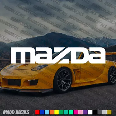 Mazda Logo Decal | Vinyl Die Cut Sticker 4  To 20  • $2.10