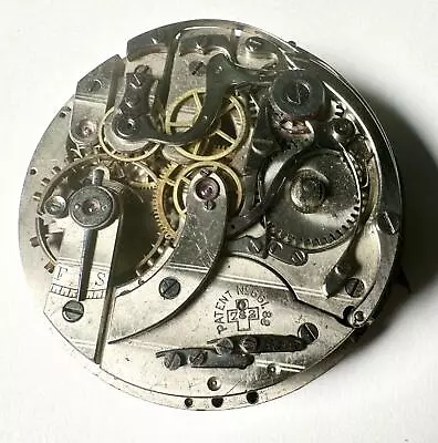 A. Lugrin For Montandon 5 Minute Repeater Chronograph Pocket Watch Movement • $51