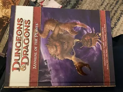 DUNGEONS DRAGONS - MANUAL OF THE PLANES 4th Ed • $40