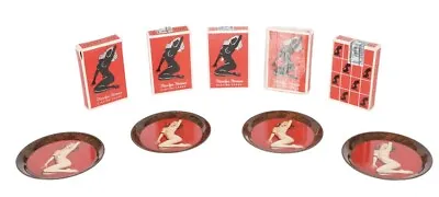 Vintage 1950’ Set Marilyn Monroe Nude Bridge & Canasta Playing Cards • $319.20