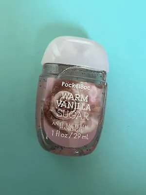 Bath & Body Works Pocketbac Mini Hand Sanitiser Warm Vanilla Sugar Anti Bac Gel • £9.95
