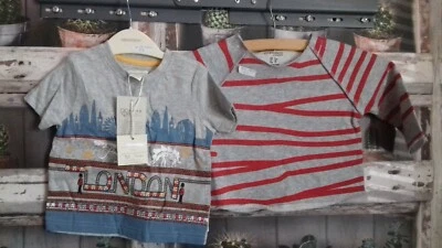 £8 • Buy BRAND NEW - BUNDLE OF BOYS TOPS - 6-12 MONTHS - MONSOON - Purple Box 