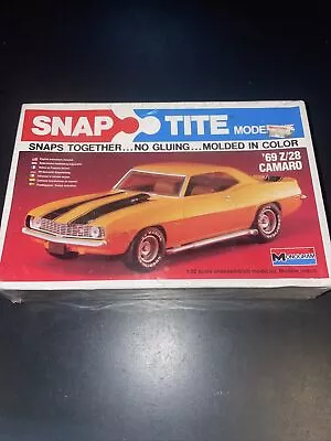 Monogram Snap Tite Camaro Z28 1:32 Scale Model Kit Vintage 1979  Sealed • $19.99