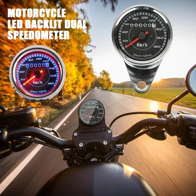 $21.99 • Buy Motorcycle LED Backlit Speedometer For Yamaha V Star XVS 650 950 1300 1100 250