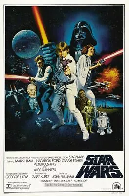 Star Wars Episode IV A New Hope Movie Poster 20x30 • $19.99