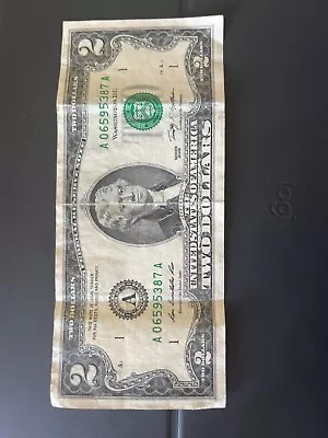 1976 Series 2 Dollar Bill Thomas Jefferson • $480