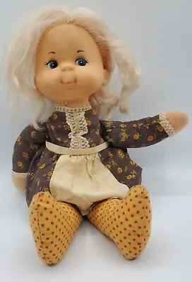 Vintage Mattel Mama Baby Beans Mama Doll Only 1975 Cloth Plush Toy READ • $13